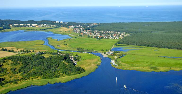 Ostsee Urlaub Baabe Rügen - Luftbild